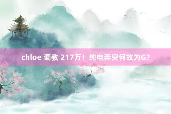 chloe 调教 217万！纯电奔突何故为G？