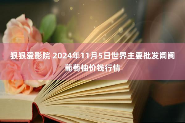 狠狠爱影院 2024年11月5日世界主要批发阛阓葡萄柚价钱行情