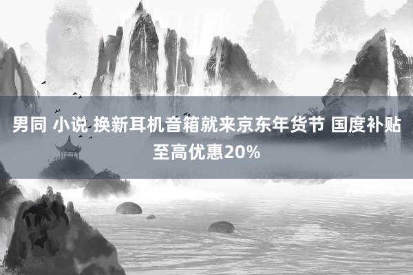 男同 小说 换新耳机音箱就来京东年货节 国度补贴至高优惠20%